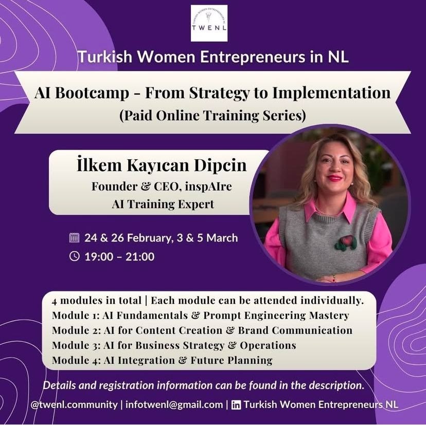 SUCool Startup Company League — "AI Masterclass for Professionals and Entrepreneurs"